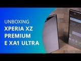 Sony Xperia XZ Premium e Xperia XA1 Ultra [Unboxing]