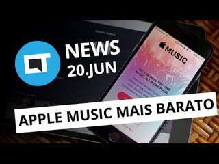 Apple Music com desconto; tela infinita iPhone 8; golpe Uber e + [CT News]