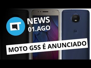 Moto G5S é anunciado oficialmente; Galaxy Note 8 vaza; Asteroide no BR e + [CT News]