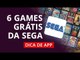 6 jogos clássicos e gratuitos da Sega #DicaDeApp