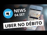 Corridas do Uber no débito; Novos recursos no Telegram; Mario não é mais encanador e  [CT News]