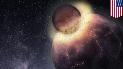 Planetary collision may have made life on Earth possible