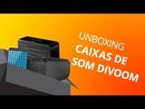 Caixas de som Divoom [Unboxing e Primeiras Impressões]