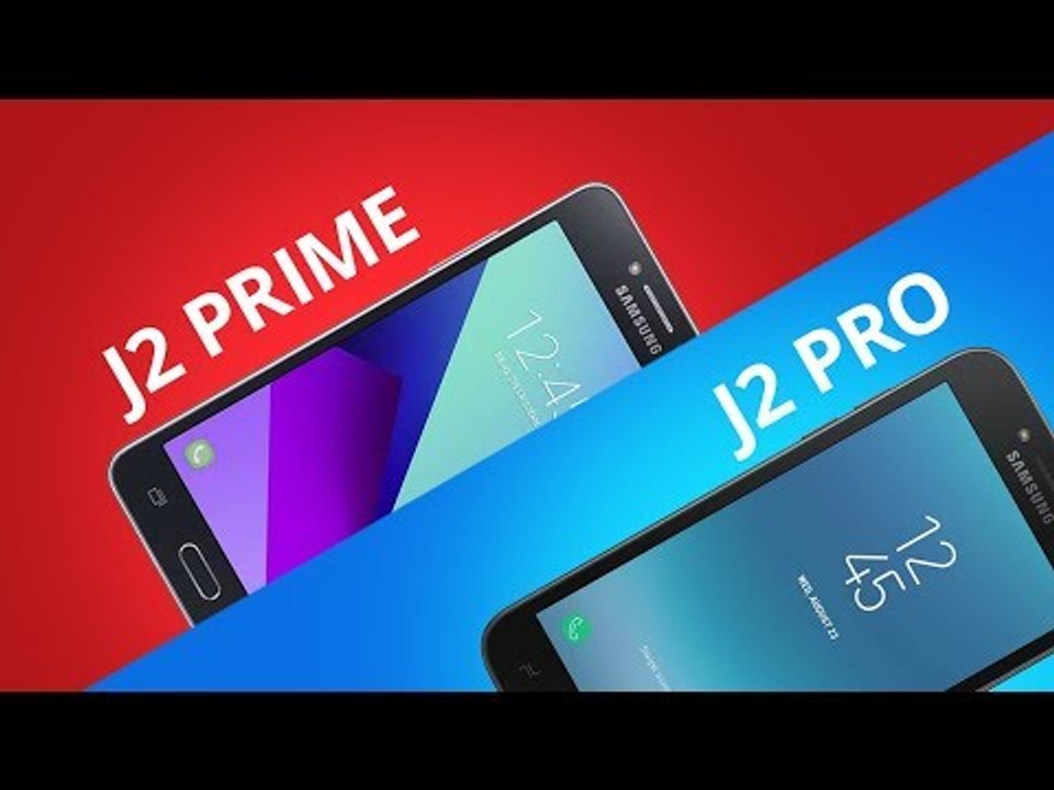 Samsung Galaxy J2 Prime vs Galaxy J2 Pro [Comparativo]