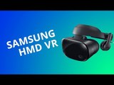 Samsung HMD Odyssey: óculos de realidade virtual compatível com Windows Mixed Reality
