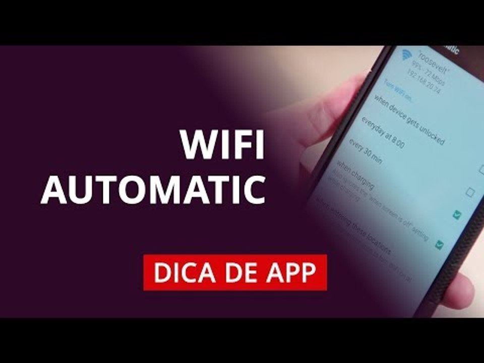 Como ter WiFi automático no Android #DicaDeApp