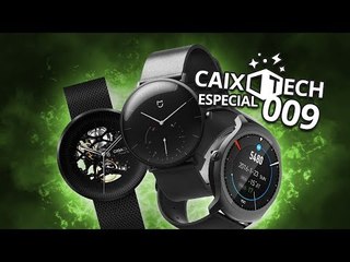 Caixotech #009: relógio mecânico e smartwatches