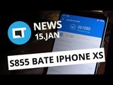 Snapdragon 855 bate iPhone XS no AnTuTu; WhatsApp apaga mensagens e   [CT News]