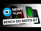 Benchmarks do Moto G7; Serviços da Dark Web; Google Pixel Watch? E   [CT News]