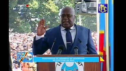 R.D.Congo : Félix Tshisekedi a prêté serment
