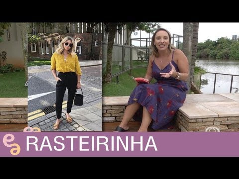 Entre Amigas: Rasteirinha com roupa social