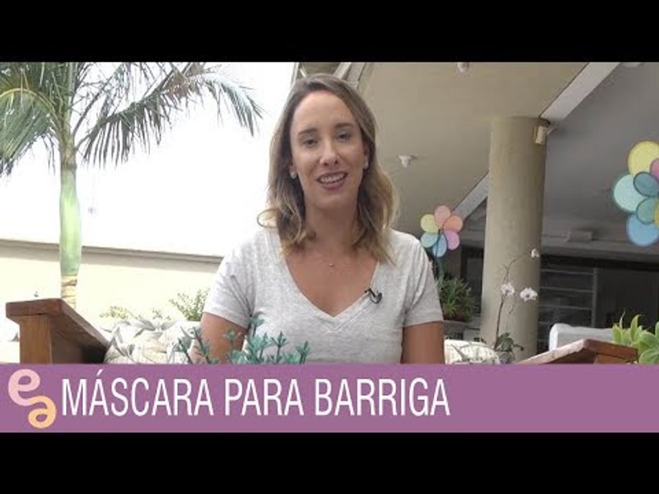 Entre Amigas: Máscara para barriga de gravidez