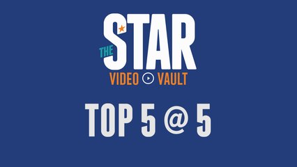 Top 5 Headlines at 5 📰