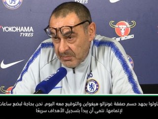 لقطة: كرة قدم: هيغواين سيُسجّل أهدافًا بالجملة لتشلسي- ساري