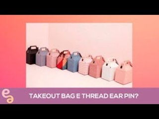 Entre Amigas: Takeout Bag e Thread Ear Pin?