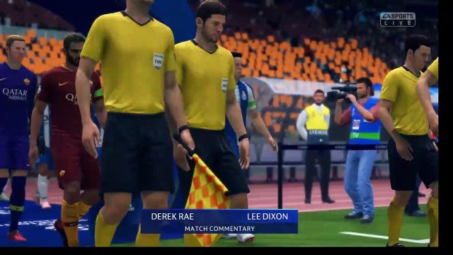 Game Play FIFA 19 | As roma VS FC Porto | Uefa Champions LEG 1
