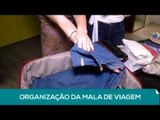 Lente: Organização da mala de viagem (2 de 2)