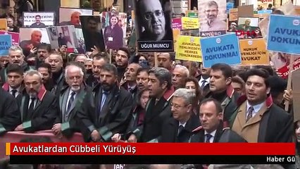 Avukatlardan Cübbeli Yürüyüş