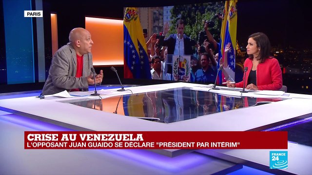 Venezuela : L'opposant Juan Guaido se déclare Président par interim