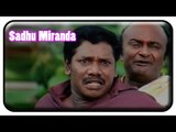 Sadhu Miranda Tamil Movie - M.S.Baskar chases Karunas | Karunas Comedy