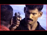 Satyam Tamil Movie - Vishal helps a rowdy escape from Police