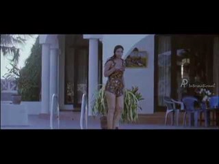 Naane Varuven Tamil Horror Movie Scenes | Girl attacked in swimming pool | AP International