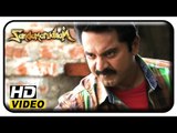 Sandamarutham Tamil Movie Scenes | Sarathkumar threatens Arun Sagar | Oviya