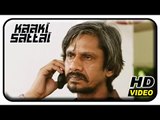 Kaaki Sattai Tamil Movie Scenes | Vijay Raaz Suspects Sivakarthikeyan | Sri Divya | Prabhu