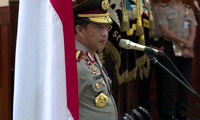 Kapolri Pimpin Sertijab 4 Kapolda dan Kabareskrim