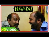 Kaadu Tamil Movie Comedy Scenes HD | Singampuli traps Thambi Ramaiah | Vidharth