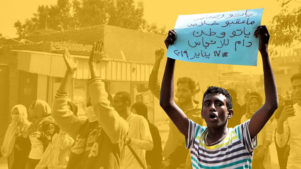 شاهد.. احتجاجات السودان
