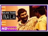 Naan Than Bala Tamil Movie | Scenes | Venkatraj gets arrested | Title Credits | Vivek