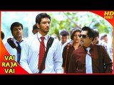 Vai Raja Vai Tamil Movie | Comedy | Scenes | Vivek befriends Gautham | Sathish