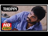 Thoppi Tamil Movie | Scenes | Murai Ram creates havoc at liquor shop | Rakshaya Raj