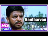 Kantharvan Tamil Movie | Scenes | Kathir removes his dress in the public | Honey Rose
