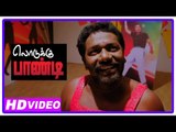 Lodukku Pandi Tamil Movie | Scenes | Karunas wearing women nightwear | Neha Saxena