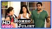 Romeo Juliet Tamil Movie | Scenes | Jayam Ravi meets Poonam Bajwa | Hansika