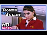 Romeo Juliet Tamil Movie | Scenes | Hansika misunderstood Jayam Ravi as a VIP