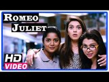 Romeo Juliet Tamil Movie | Scenes | Hansika and friends follows Jayam Ravi