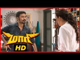 Maari Tamil Movie | Scenes | Dhanush proposes to Kajal Aggarwal | Robo Shankar | Kalloori Vinoth
