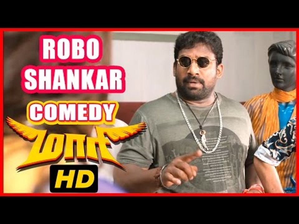 Maari Tamil Movie Robo Shankar Comedy Scenes Dhanush Kalloori