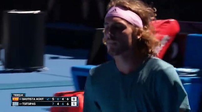 TENNIS : STEFANOS TSITSIPAS S'EST QUALIFIE POUR LES DEMI-FINALES DE L'OPEN AUSTRALIE
