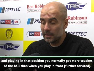 De Bruyne on his way back - Guardiola