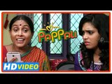 Pappali Tamil Movie | Scenes | Mirchi Senthil convinces Singampuli | Saranya talks to Senthil