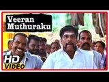 Veeran Muthuraku Tamil Full Movie | Scenes | Shanmughrajan seeks apology to Aadukalam Naren | Kathir