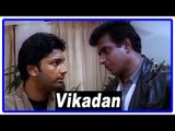 Vikadan Tamil Movie | Scenes | Arun Pandian arrest Harish Raghavendra | Gayathri Raghuram