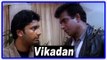 Vikadan Tamil Movie | Scenes | Arun Pandian arrest Harish Raghavendra | Gayathri Raghuram
