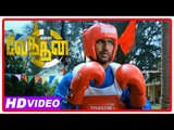 Kalai Vendhan Tamil Movie | Scenes | Martial arts competition turns into fight | Kalabhavan Mani