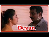 Devan Tamil Movie | Scenes | Arun Pandian released | Vijayakanth retrieves the documents