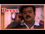 Devan Tamil Movie | Scenes | Vijayakanth handed over Arun Pandian case